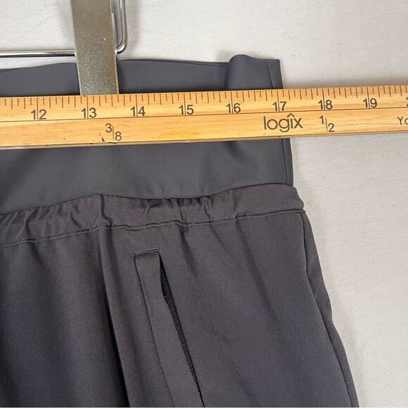 ATHLETA Sutton Jogger Pants Women 14 Grey Cargo Pocket Stretch Athleisure Casual - Picture 11 of 14
